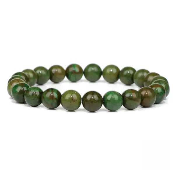 Bracelet en pierre avec design africain