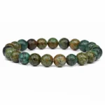 Bracelet en pierre colorée