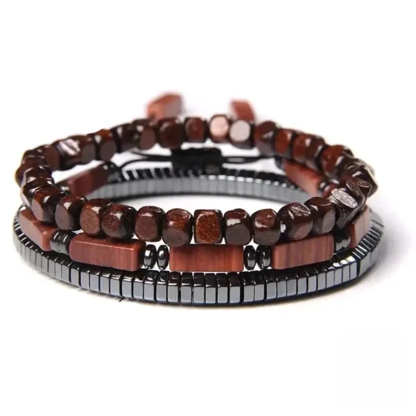 Bijou africain en hématite pour un look unique