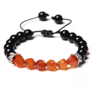 Bijou africain en pierre naturelle, design unique