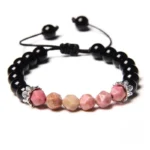 Bracelet en pierres colorées, style africain distinct