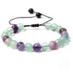 Bracelet stylé avec pierres semi-précieuses