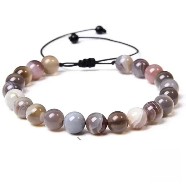 Bracelet créatif en pierres semi-précieuses