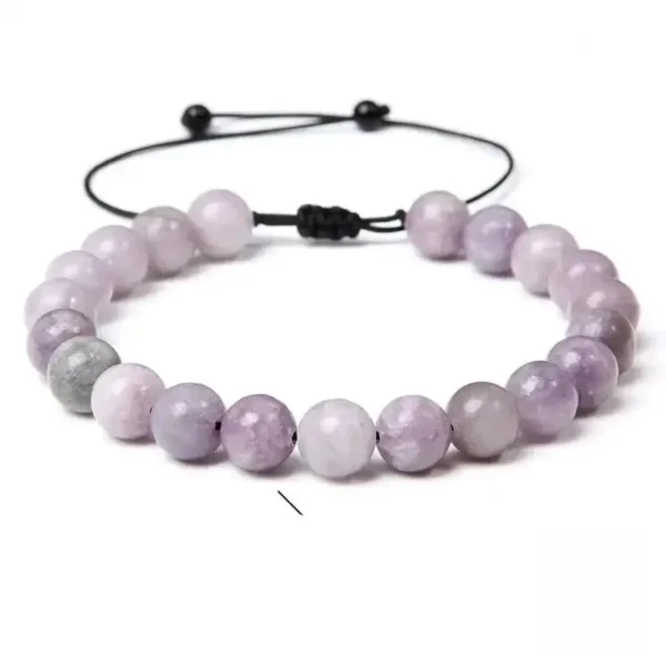 Bracelet rond en pierres artisanales