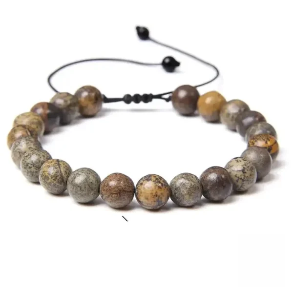 Bracelet Africain Pierres Semi-Précieuses - vue 2