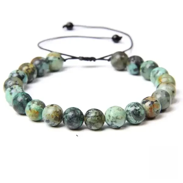 Bracelet Africain Pierres Semi-Précieuses - vue 3