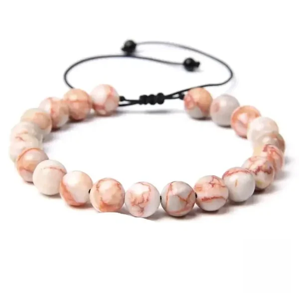 Bracelet Africain Pierres Semi-Précieuses - vue 8