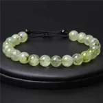 Bracelet coloré en pierres artisanales
