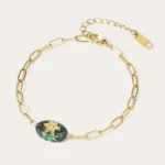 Bracelet Africain en Pierre pour Femme