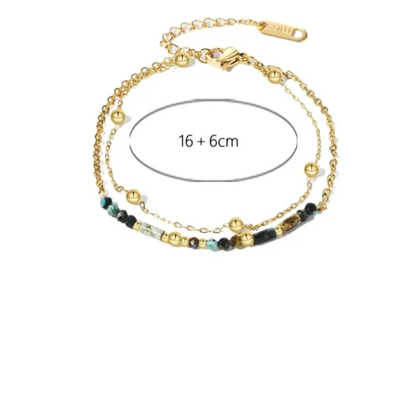 Bracelet Femme Ethnique en Pierre