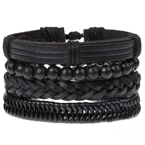 Cuir africain pour un bracelet unique pour homme