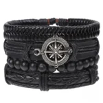 Accessoire en cuir pour style masculin africain