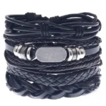 Bracelet Africain Homme en cuir véritable - vue 11