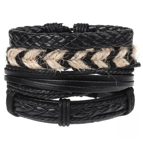 Bracelet africain en cuir pour un look intemporel