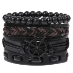 Bracelet en cuir homme, élégant et culturel