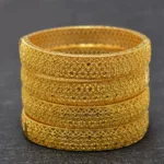 Bracelet pour femme en or, style africain traditionnel