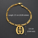 Bracelet unique or, symbolique Adinkra traditionnelle