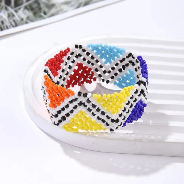 Bracelet perlé africain pour un style unique