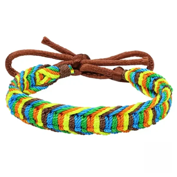 bracelet-africain-tisse-main-1 Bracelet Africain Tissé Main en couleur vibrante