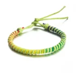 Bracelet mode en tissu, tissé à la main