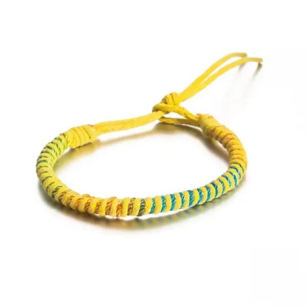 Bracelet artisanal coloré, design africain