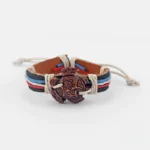 Bracelet Africain Tortue de Mer en perles colorées