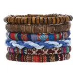 Bracelet africain en cuir, à porter au quotidien