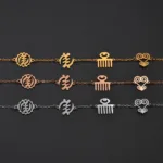 Bijoux africains traditionnels en motifs symboliques