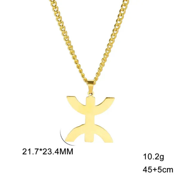 Bijou africain représentant l'héritage Amazigh