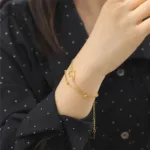 Style unique : bracelet carte du continent africain