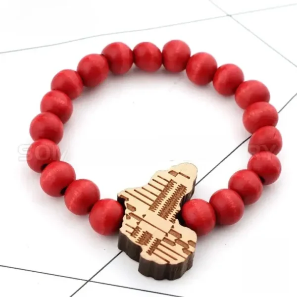 Bijou africain aux teintes vibrantes et design unique