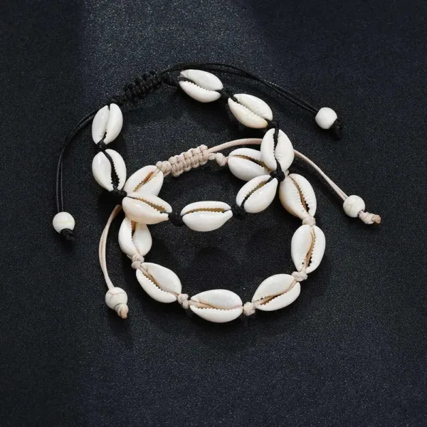 bracelet-coquillage-africain-cauris-1 Bracelet Cauris en coquillage africain élégant et unique