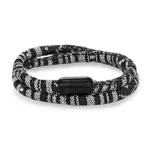 Bracelet Africain en corde noire