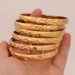 Bijou africain en or 24 Carats fait main