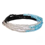 Bracelet vibrant aux couleurs africaines