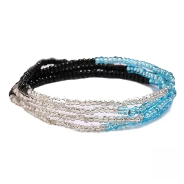 Bracelet vibrant aux couleurs africaines