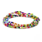 Bracelet artisanal fait de perles diverses