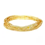 Élégant bracelet en perles multicolores