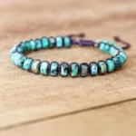 Bracelet en jaspe, cadeau idéal pour les passionnés
