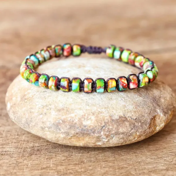 Jaspe africain, bracelet tendance et esthétique