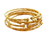 Bracelet Jonc Africain en Or