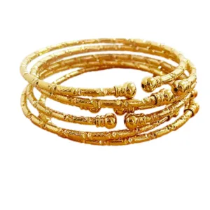 Bracelet Jonc Africain en Or