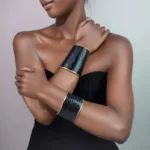 Bracelet Manchette Africain en design élégant