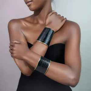 Bracelet Manchette Africain en design élégant