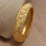 Bijou en or Dubai, bracelet africain raffiné