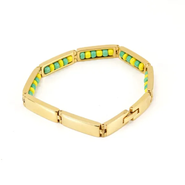 Bracelet africain Orula avec motifs artisanaux