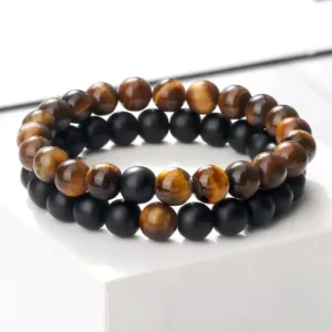 Bracelet Africain en perles colorées et élégantes