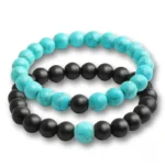 Bracelet artisanal africain en perles uniques