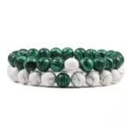 Bijou africain : Bracelet en perles naturelles