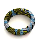 Bracelet en Wax gris et jaune
